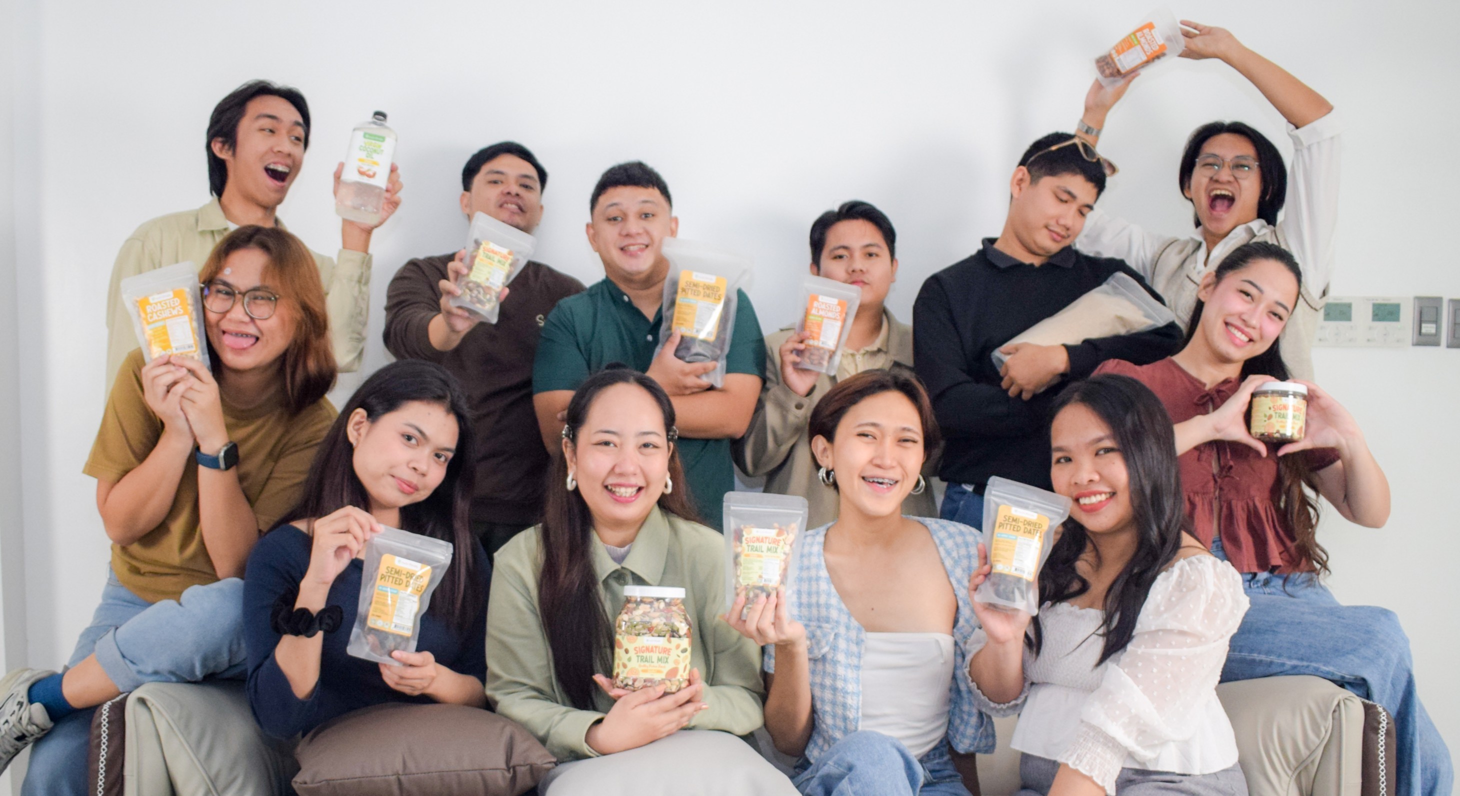 Nutrifinds team celebrating together